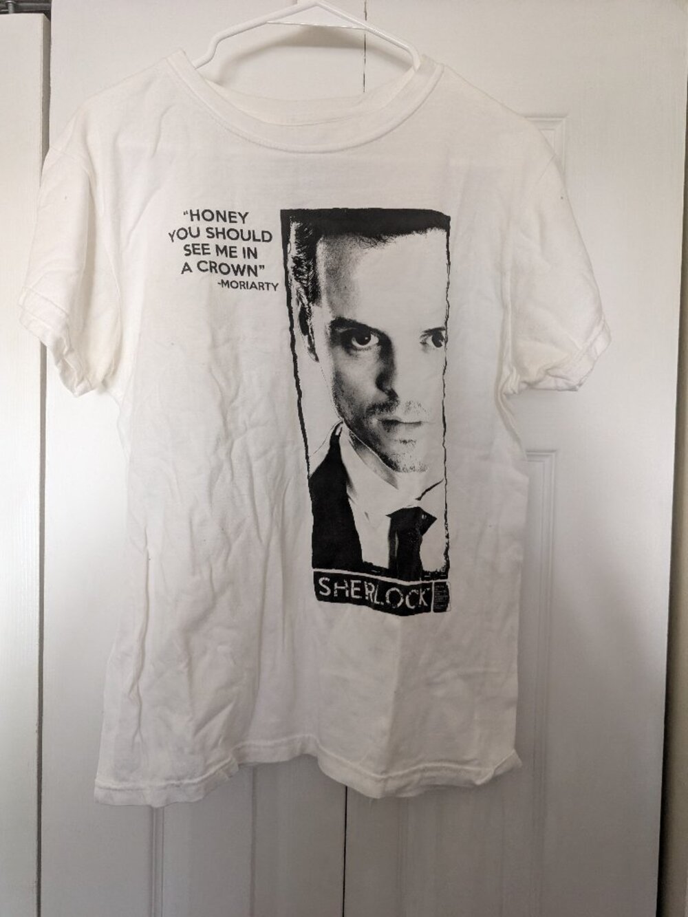 "Honey You Should See Me in a Crown" BBC Sherlock Moriarty T-Shirt